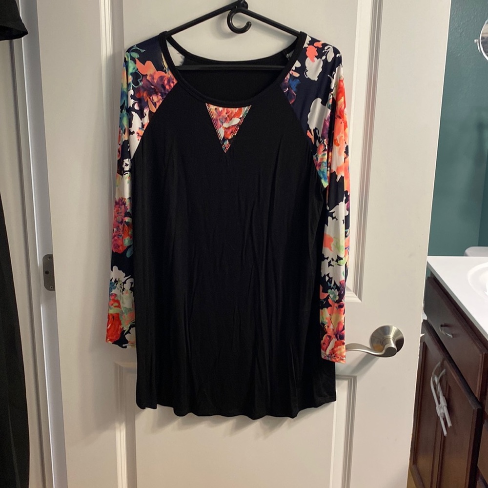 Womens long sleeve top